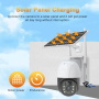 Sansco trådløst kamera 5MP Solar